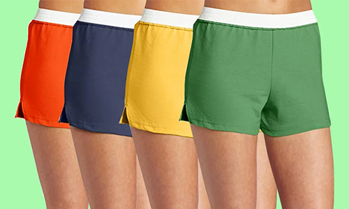 women with soffe shorts